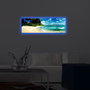 Wallity Lienzo Decorativo Iluminado con LEDs 30x90 cm Multicolor